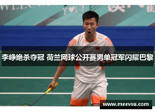 李峥绝杀夺冠 荷兰网球公开赛男单冠军闪耀巴黎